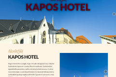 Kapos Hotel bemutkozó blokk