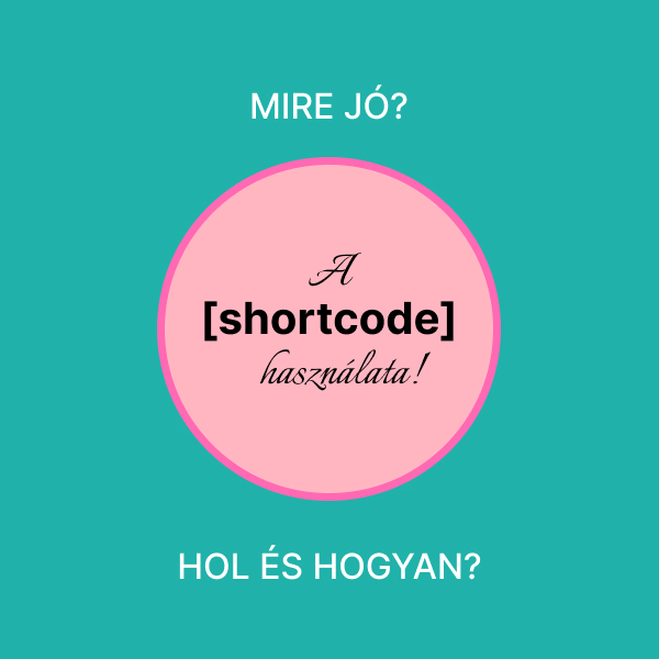 A shortcode használata