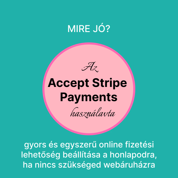 Accept Stripe Payments bővítmény